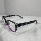 Modern Harper Purple Rectangle Eyeglasses Frames 50-19-140 Frams Only Pre-owned. Price: $14.99.