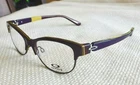 Oakley Throwback OX1108-0152 Eyeglasses Dark Purple Frames / Clear Lens New. Price: $51.75.