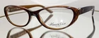 Kenneth Cole New York KC189 050 Eyeglasses Brown/amber Plastic 53-15-135. Price: $59.00.