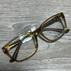 Roberto Steffani RS151 Eyeglass Frames Brown Transparent Square 53-15-135 Unisex New. Price: $19.95.