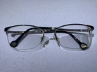 Carolina Herrera Eyeglasses Frames Only, VHE077K COL.0583, Black/red Pre-owned. Price: $29.99.