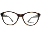 Vogue Eyeglasses Frames VO2988 W656 Brown Tortoise Round Adriana Lima 51-17-135 New. Price: $78.39.