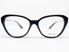 Prada VPR28S 1AB-1O1 Women's Eyeglasses Frames Black Cats Designer 54/16 Pre-owned. Price: $139.99.
