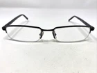 Ray-ban Rb 6102 2509 53-17-140 Matte Black Half Rim Metal Eyeglasses Frame GH37 Pre-owned. Price: $40.00.