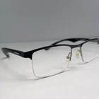 Carrera 6623 7A1 Black Half Rim Authentic Designer Eyeglasses 52-19 Pre-owned. Price: $22.95.