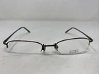 Sigrid Olsen SO106 Antique Bronze 49-19-130 Metal Half Rim Eyeglasses Frame MZ43 New. Price: $46.20.