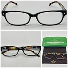 Kate Spade New York Lucyann 0X77 Tortoise Striped Eyeglasses Frames 53-16 135 Pre-owned. Price: $19.99.