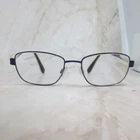 Genesis Eyeglasses Frame G5036-414 Women's Navy Rectangular Full Rim 53-17-140 Pre-owned. Price: $29.69.