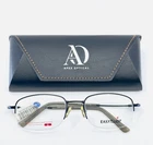 New Easytwist CT131 90 Black Unisex Oval Half Rim Eyeglasses 54-19-140 B:36. Price: $39.99.