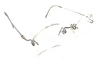 Kazuo Kawasaki Kooki MP-631 Silver Rimless Eyeglasses Frames 140 Japan Designer Pre-owned. Price: $79.99.