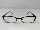Esprit ET17409 COLOR-538 45-16-125 Black/brown Full Rim Eyeglasses Frame EI19 New. Price: $44.00.