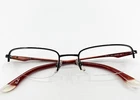Ray-ban Rb 6133 2511 Brown Pink Half Rim Metal Eyeglasses Frames 51-19 140 2555 Pre-owned. Price: $20.99.