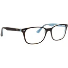 Ray-ban Eyeglasses Rb 5375 5883 Dark Havana On Blue Square Frame 18 145 New. Price: $99.99.
