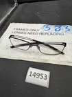 Oakley Eyeglasses Frames Only, Coin, OX5071-0154, 54-18-140, Satin Black Red Pre-owned. Price: $49.99.