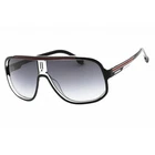 Carrera Men's Sunglasses Black Red Frame Dark Grey Lens 1058/S 0OIT 9O New. Price: $47.99.
