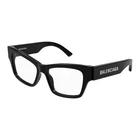 New Balenciaga BB0378O 001 Black 54MM Eyeglasses. Price: $261.90.