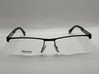 Hugo Boss 0734 Kcs 145 58:17 Navy Men Half Rim Eye Frames 4666 New. Price: $78.00.