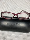 Bellagio B736 C03 Eyeglass Frames Red Flex Hinge 53/16/135 CH90 New With Case. Price: $25.00.