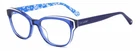 New Kate Spade Ks Zelda Eyeglasses 00JU Bluewhit 100% Authentic. Price: $131.36.