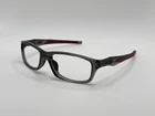 New Oakley Crosslink OX8030-0655 Grey Smoke/burgundy Eyeglasses Frames 55-18-140 Pre-owned. Price: $129.00.