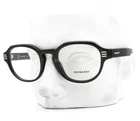 Burberry Archie Eyeglasses 2386 3001 Polished Black 51-22-150 W/case New. Price: $145.00.