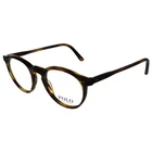 Polo Ralph Lauren 2083 5007 Havana Striped Plastic Round Eyeglasses 48MM New. Price: $99.53.