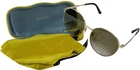Gucci Tortoise & Gold Metal GG0206SK 003 58 17-150 Women's Round Sunglasses Pre-owned. Price: $180.00.