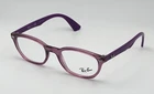 New Ray Ban Junior Eyeglasses RB1599 3813 Transparent Purple Silver 46MM. Price: $39.99.