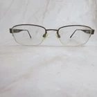 Elle Eyeglasses Frame EL13430 Women's Brown Metal Half Rim Rectangular 50-18-135 Pre-owned. Price: $14.39.