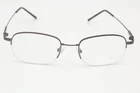 Capri FX6 Gunmetal Half Rim Eyeglasses Frames 53-20-145 New. Price: $24.95.