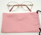 Superflex SF-1143T S209 Women's Blush Gold 53 17 140 Titanium Eyeglasses Frames Pre-owned. Price: $44.87.