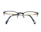 Laura Ashley Tess Black Women New Authentic Half Rim Eyeglasses Frames 51-20-140. Price: $45.00.