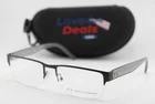 New Armani Exchange Ax 1044 6115 Brown Gunmetal Authentic Eyeglasses 56-18. Price: $119.00.