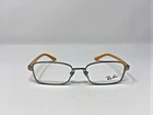 Ray Ban Eyeglasses Frame RB1037 4022 47-16-125 Salmon/silver Full Rim RW71 New. Price: $32.00.