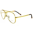 Ray Ban RB3625V New Aviator Mens Metal Eyeglass Frame 3086 Gold 58-14 Italy. Price: $171.96.
