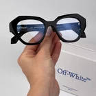 Off-white Women Eyeglasses Black Cat OERJ043 Style 1000 New Authentic. Price: $179.96.