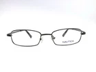 New Nautica Grey Gun Metal Rectangular Glasses N7211 030 49 17 145. Price: $114.00.