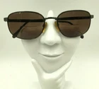 Vintage Luxottica 1275 F106 Gunmetal Oval Sunglasses Italy Frames Only Unspecified. Price: $18.60.