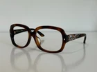 Christian Dior Brillance Square Black Sunglasses Frame Only 58-15-135 Pre-owned. Price: $69.99.