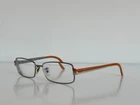 Ray Ban Rb 6184 2612 Square Gunmetal Orange Eyeglasses Optical Frame 53-17-140 Pre-owned. Price: $49.99.