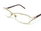 Dolce & Gabbana Eyeglasses 1109 Gold Brown 124 Authentic 53-17-125 Pre-owned. Price: $84.95.