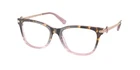 Coach HC6176 5650 Rose Tortoise Gradient Demo Lens 51 Mm Women's Eyeglasses New. Price: $94.99.