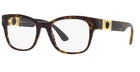 Versace Eyeglasses VE3314 108 Havana Brown Optical Frame 56MM New. Price: $199.99.