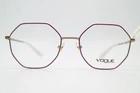 Vogue 4094 5089 Designer Eyeglasses, Bronze Wine Red Square Frame, New. Price: $126.83.
