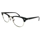 Ray-ban Eyeglasses Frames RB5154 2000 Clubmaster Black Silver Cat 51-21-145 New. Price: $79.99.