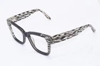 New L.a.m.b. Lamb LA037 B.42 Black Tan Print Authentic Frames Eyeglasses 52-18. Price: $48.00.