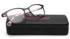 New Woow Hot Col 9332M Blueberry Violet Eyeglasses Frame 51-19-138 B38MM. Price: $214.99.