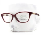 Tiffany & Co Eyeglasses Tf 2229 8389 Polished Dark Red 53MM With Case New. Price: $165.00.