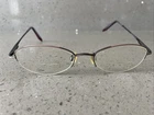 Anne Klein 9038 K1537-S Womens Eyeglasses 50-18-135 Frames Only Half Rim Oval Pre-owned. Price: $8.92.