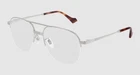Gucci GG0745O 004 Pilot Navigator Silver Havana 54 Mm Men's Eyeglasses Obi New. Price: $299.00.